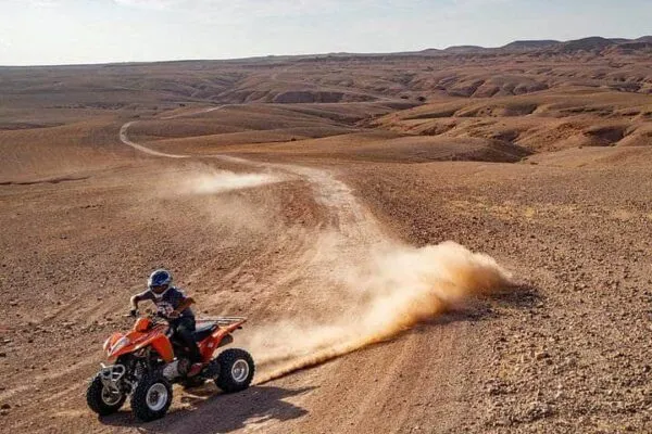 Pack Agafay — quad dans le désert de pierre d'Agafay